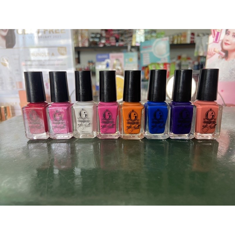 a.x - [ Halal / bisa Kupas ] madame gie nail shell peel off nail -- kutek kupas madame gie nail