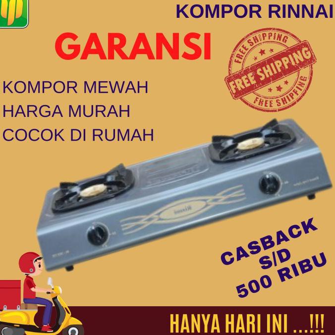 Kompor Gas 2 Tungku Rinnai Rinai Termurah