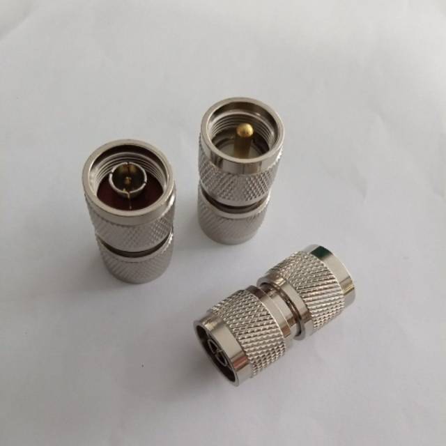 Konektor N male to PL male, sambungan HT PL259 I connector I conector baofeng weierwei pofung berlin