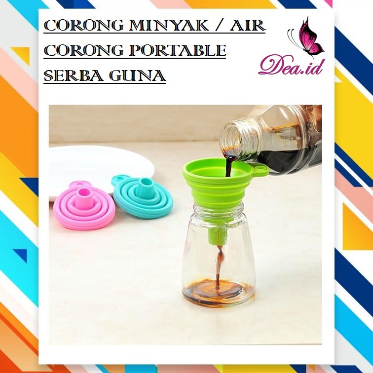 [DEASHOP] CORONG SILIKON PRAKTIS / CORONG MINYAK