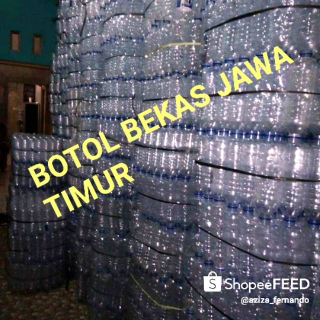 Botol Bekas 600 - 1500 ML AQUA dan sejenisnya | Shopee