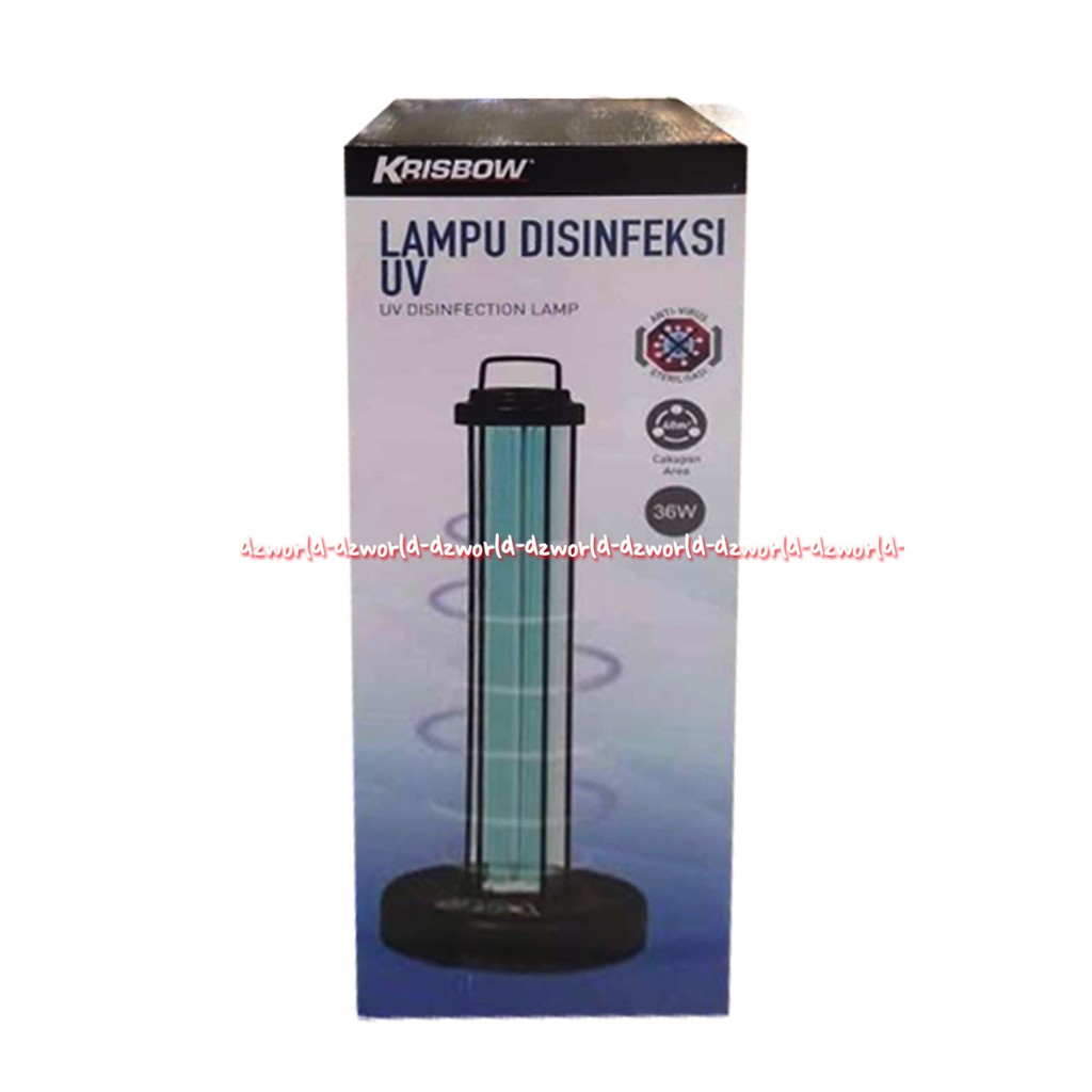 Krisbow UV Disinfection Lamp Lampu Disinfeksi UV 36w Alat sterilisasi dan Disinfektan Light