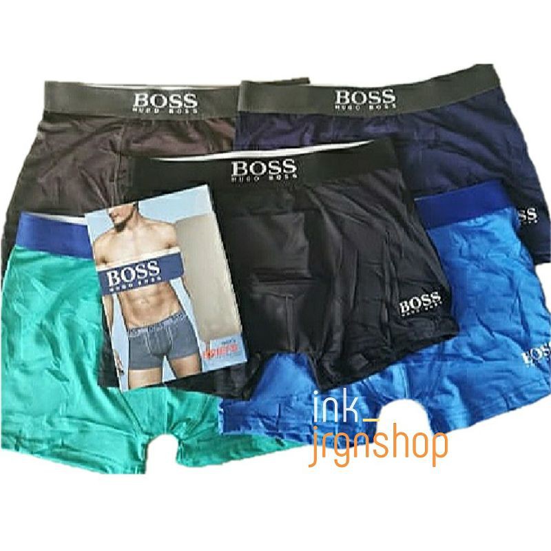 CELANA DALAM PRIA (1 PCS) / CELANA DALAM BOXER HUGO / CD BOXER PRIA DEWASA