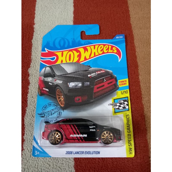 Hotwheels Lancer Evo X Advan