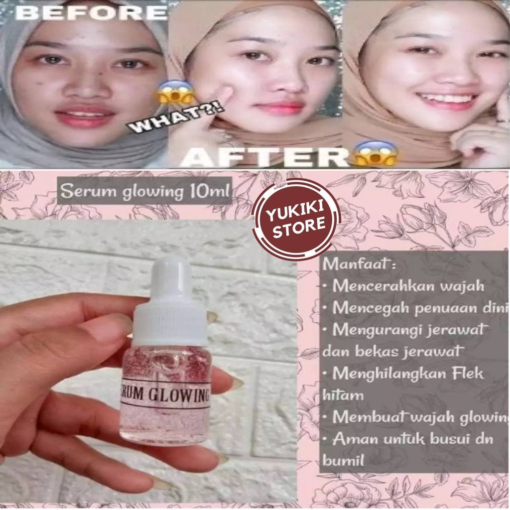 SERUM AJAIB GLOWING DALAM 5 MENIT - SERUM GLOWING PEEMUTIH 1O ml - SERUM GLOWING ORI - SERUM GLOWING ORIGINAL - SERUM GLOWING SERUM WAJAH - GLOWING SERUM - GLOWING SKIN - SERUM PEMUTIH KULIT WAJAH - SERUM PEMUTIH KULIT MUKA WAJAH GLOWING