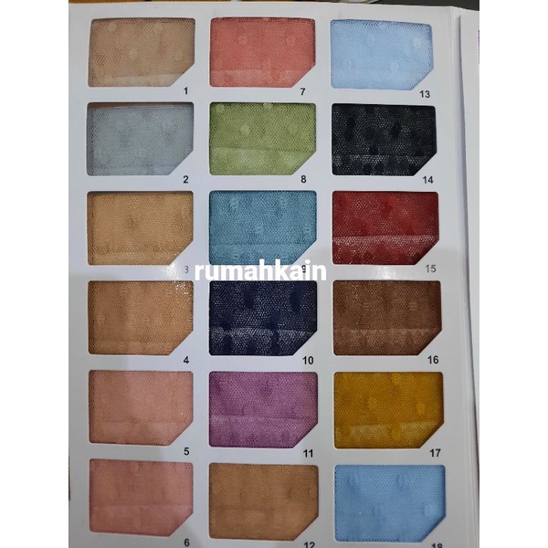 Tille Dot/ Tulle Dot/ Tile Dot/ Polyester/ Tile Doty/ Tiledot