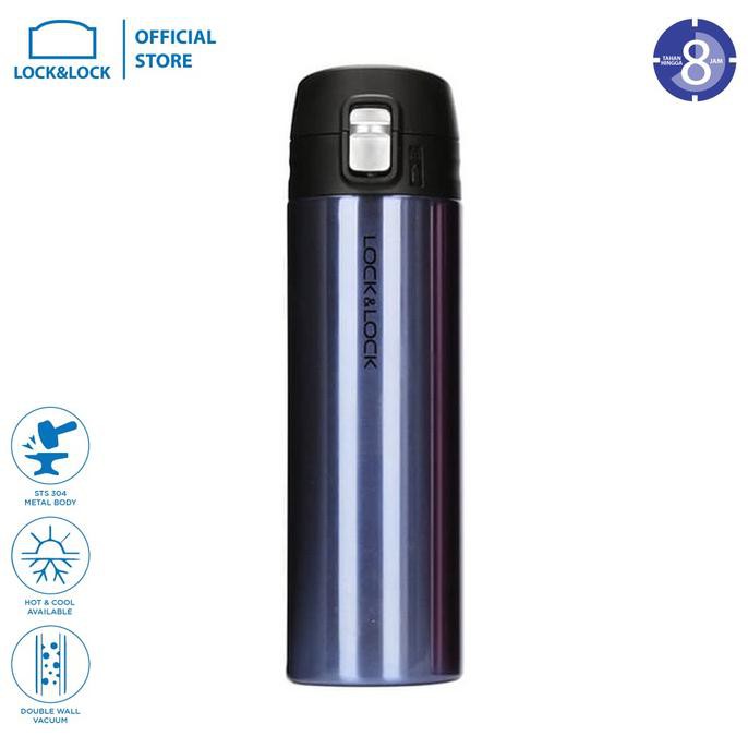 Lock&Lock Feather Light Vacuum Tumbler 500Ml All Color Lhc3220 - Biru