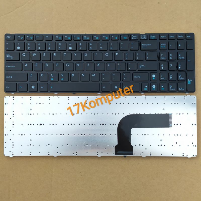 Keyboard Asus A53 A53e A53j A53s A53sv K73be K73br K73by K73s K73sd Frame