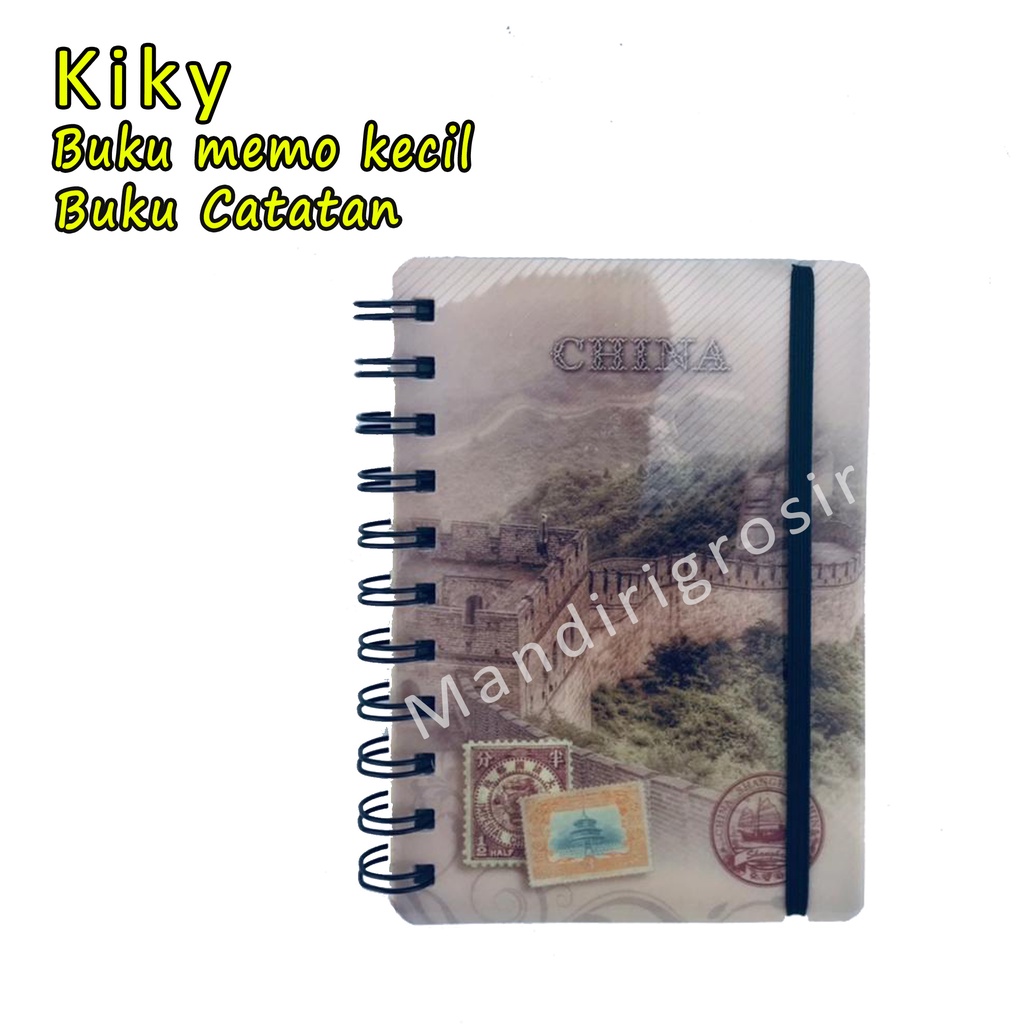 Buku memo kecil * Kiky * Buku Catatan * 62156028