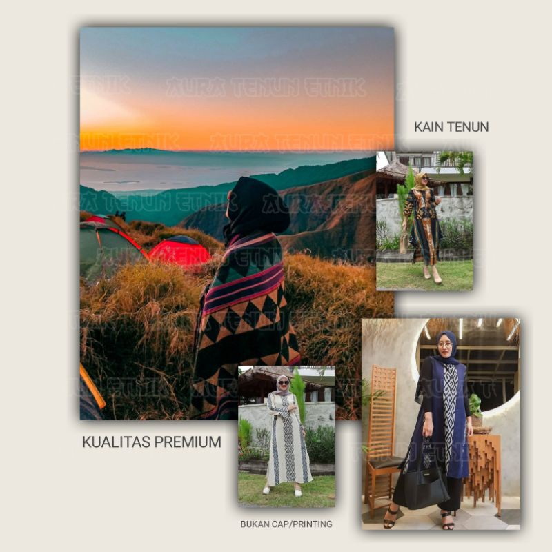 Kain Tenun Ikat Troso Jepara Blanket Etnik Toraja Ntt Lombok Baju Tenun Couple Pasangan Pria Wanita