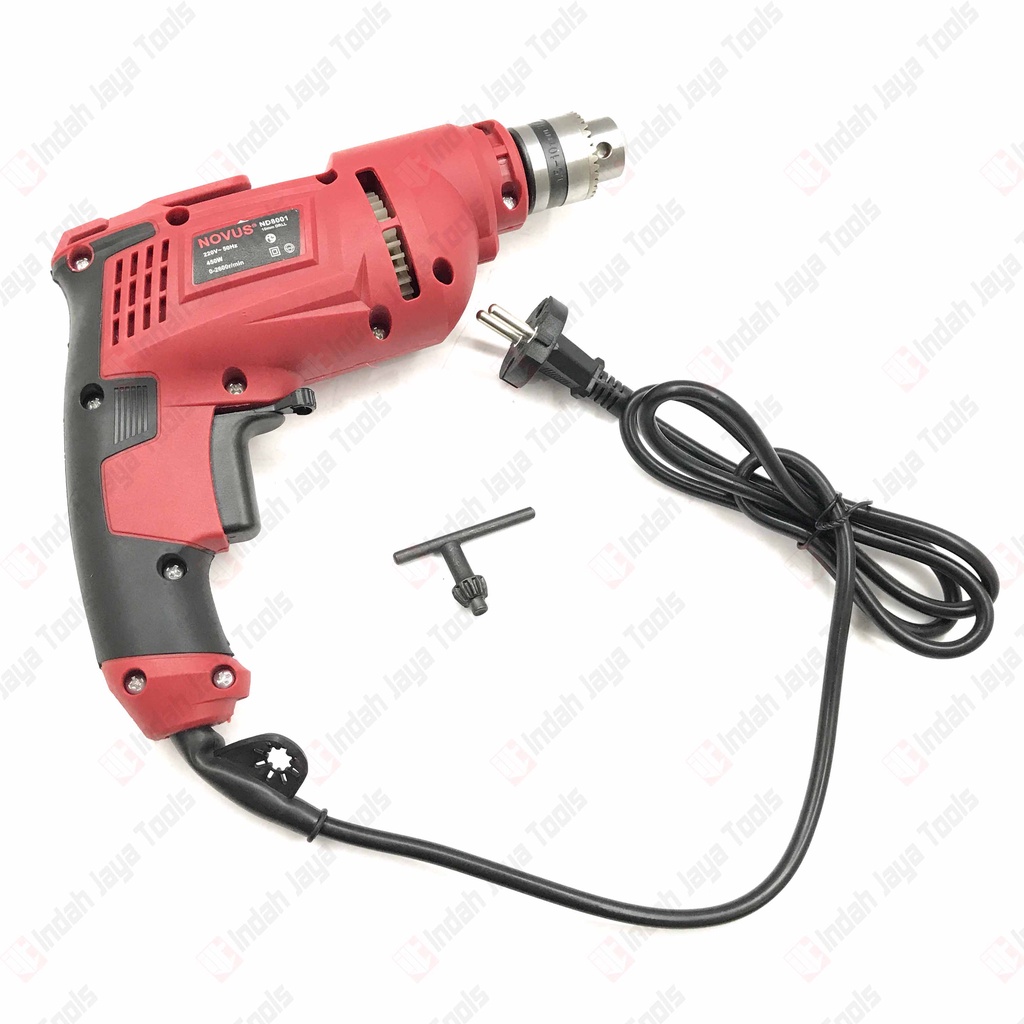 NOVUS Mesin Bor Besi dan Kayu 10 mm - Electric Drill