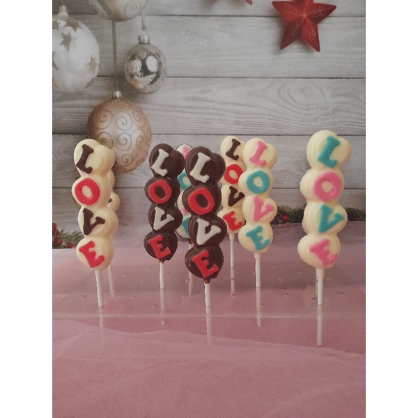 

Coklat valentine Souvenir ulang tahun coklat lolipop love