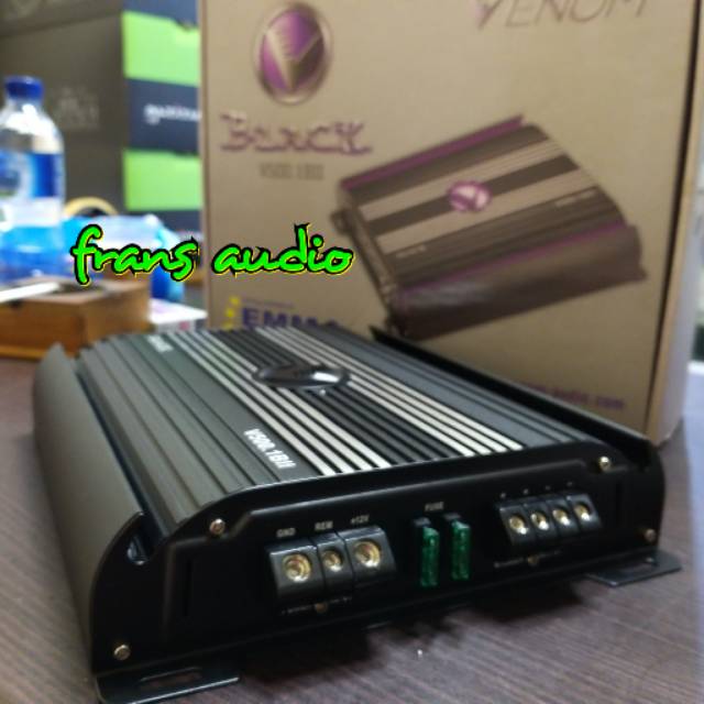 Power monoblock Venom Black V500.1 BII monoblok Venom Black V 500.1 BII Venom Black V 500.1