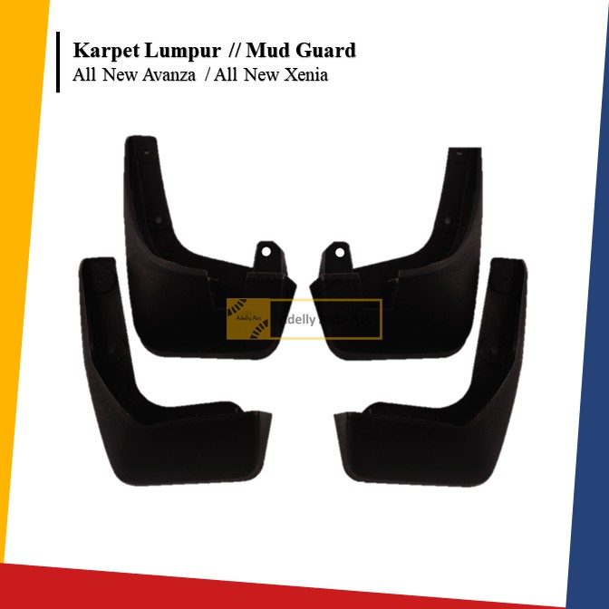 Karpet Lumpur Mud Guard Mobil All New Avanza / All New Xenia