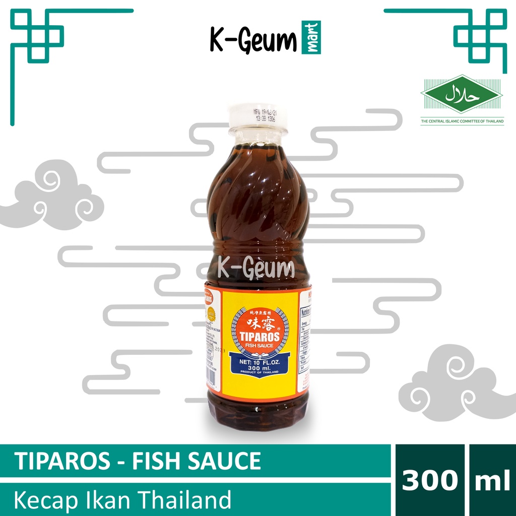 

TIPAROS Kecap Ikan Thailand| Fish Sauce Halal 300ml