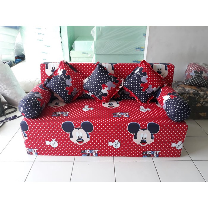 Cover sofa bed INOAC ukuran 200x180x20