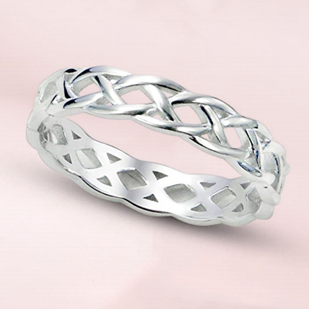 Hu Hu Hu Hu Hu Alat Bantu Pasang Kacamata♡ Cincin Pernikahan Desain Simpultulisan Forever Tahan Lama Menarik Untuk Priawanita