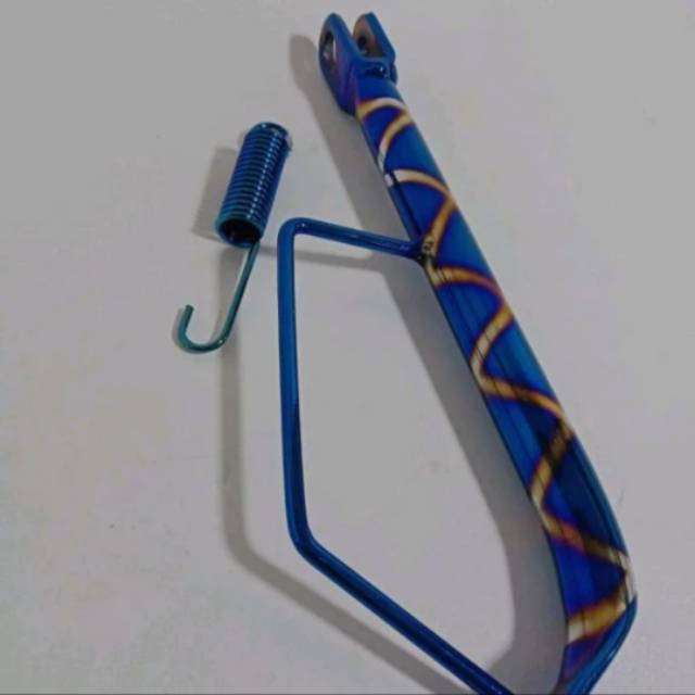 Paket Standar Samping Dan Tengah Blue X Honda Matic Beat Scopy Spacy Ring 17