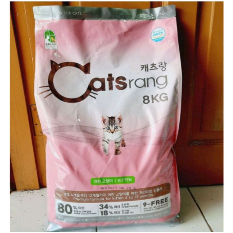 Catsrang kitten 8kg PROMO expedisi jne jnt