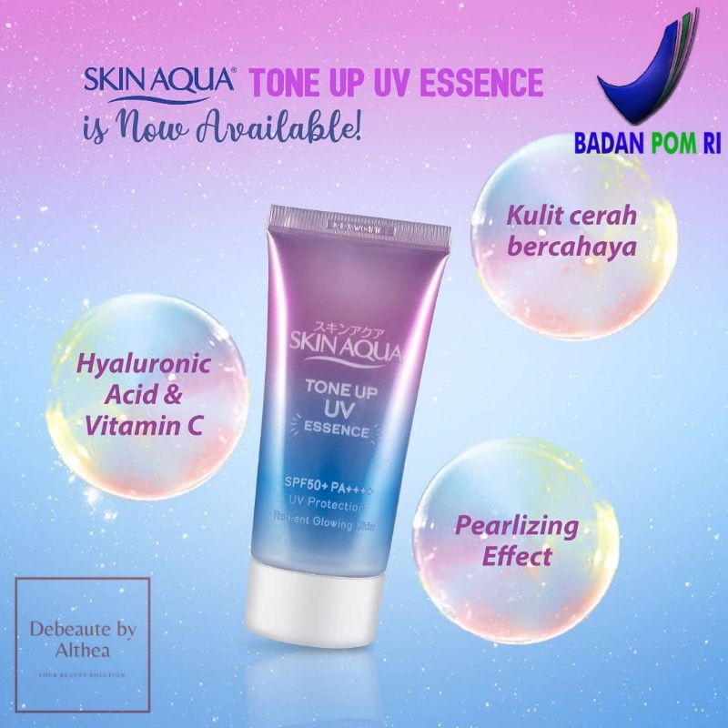 [BPOM] Skin Aqua Tone Up UV Essence 40gr SPF 50