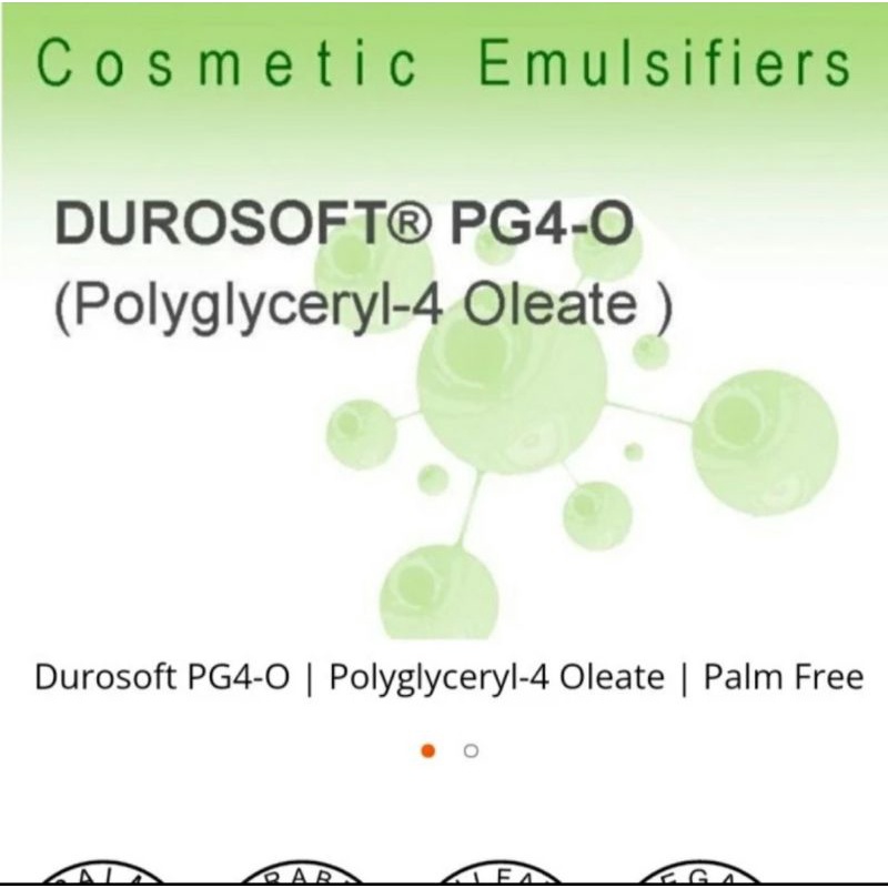 Durosoft® PG4-O 10ml/Cosmetic Emulsifier/Natural and Vegan Friendly