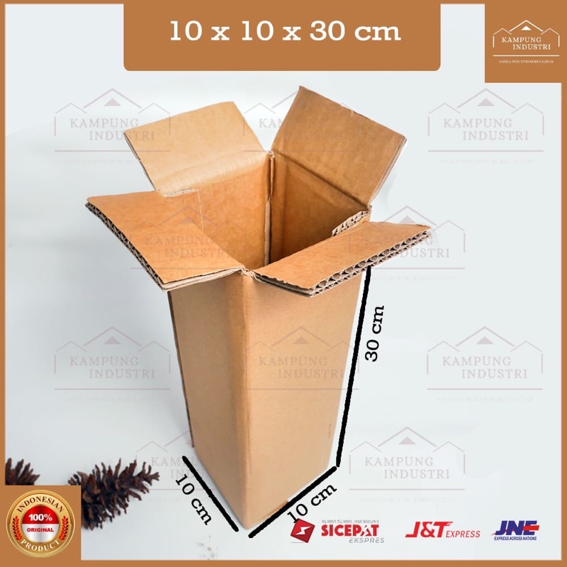 

KARDUS PACKING TEBAL SINGGLE WALL UKURAN P10xL10xT30