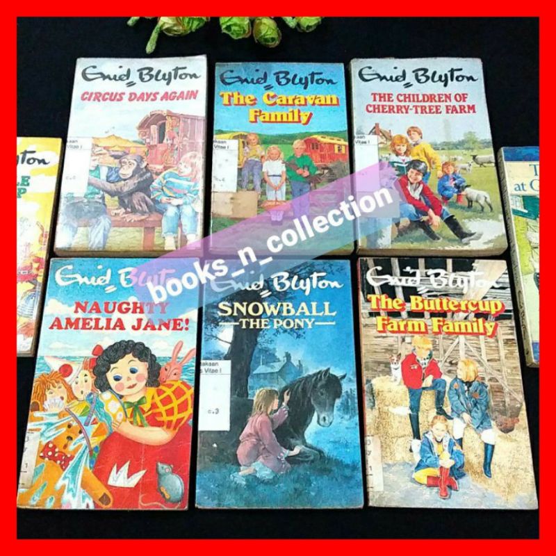 novel enid blyton English bekas lawas bahasa inggris