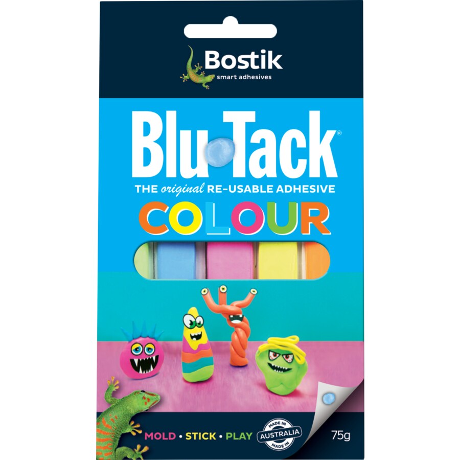 

LEM BOSTIK - BLU TACK COLOUR 75 GRAM