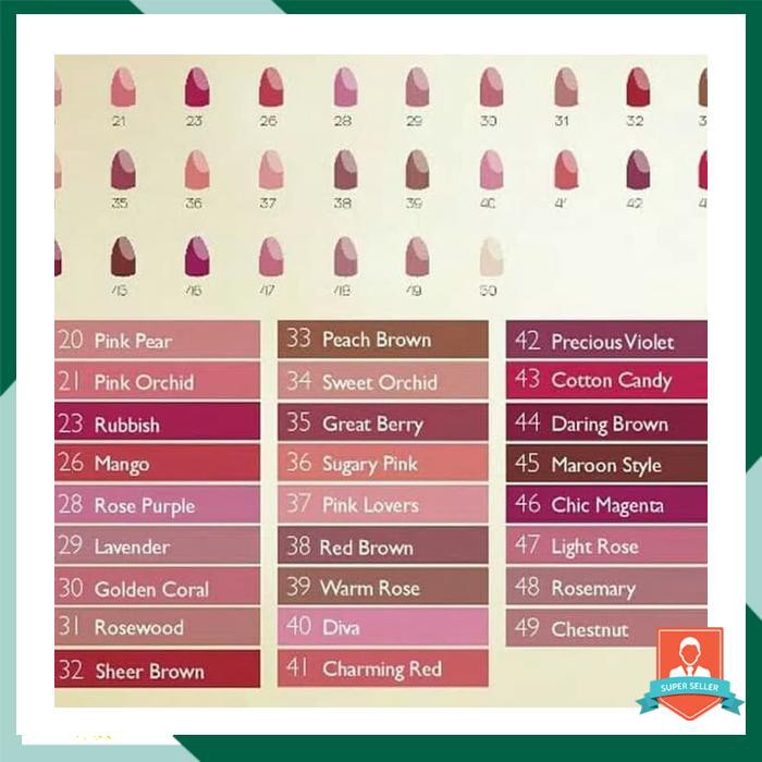 WARDAH LIPSTIK EXCLUSIVE