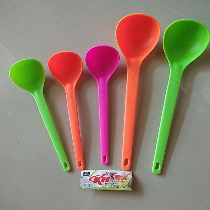 Sendok kuah irus sayur irus dawet,sendok kuah plastik KH