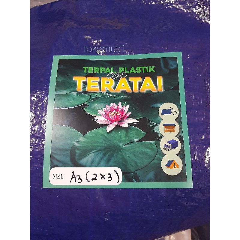 Terpal plastik A3 ukuran 2 meter x 3meter/ terpal / terpaulin/ terpal tenda/ terpal kolam MURAH