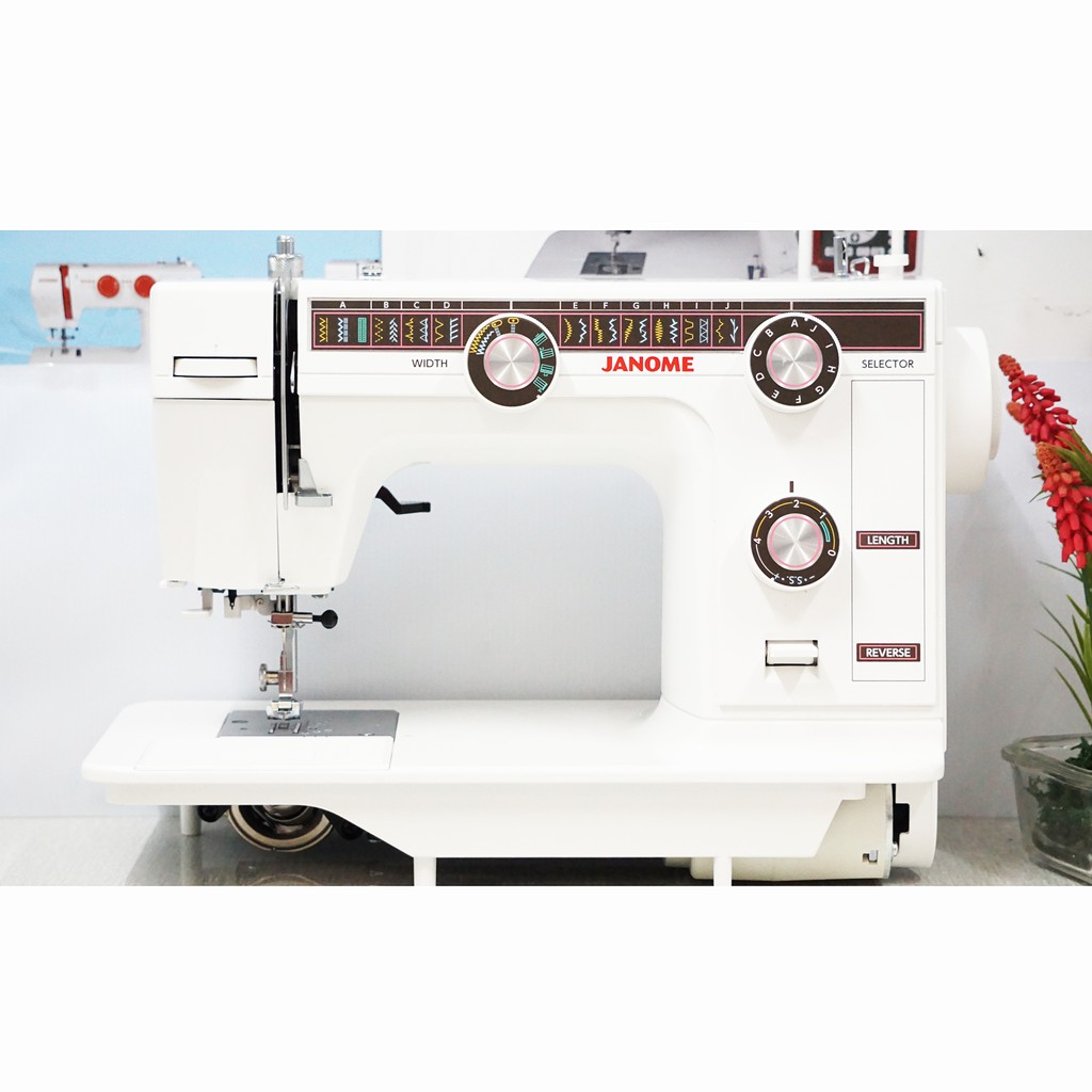 Promo Mesin Jahit merk Janome type 381 model Platbed/Semi Portable