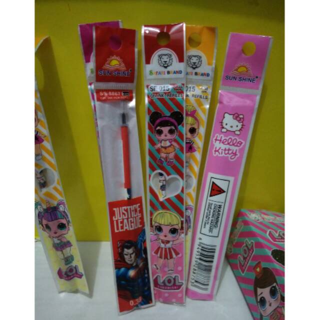 

Isi pen gel/refill pen gel