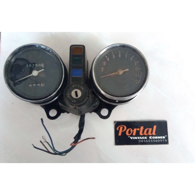 Jual Speedometer Spidometer Honda GL100 GL125 Bulat Platina 1979
