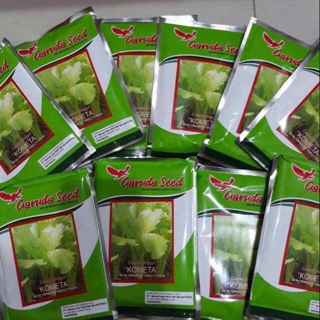 Benih Sawi Manis KOMETA 100Gram Bibit Sawi Hijau Caisim