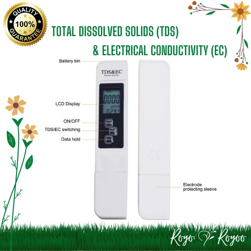 TDS EC METER TDS METER EC METERAN TDS METERAN EC TDS ALAT UKUR AIR TDS-3 AIIR WETER QULITASI