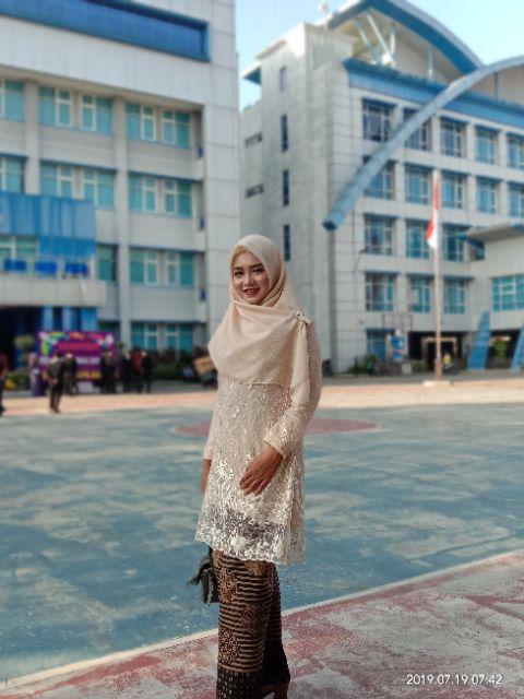 Batik Couple Notoarto Batik Ipnu-ippnu Kemeja Pria Sogan Lawasan Manuk Kembar Katun Cap Solo Shofia