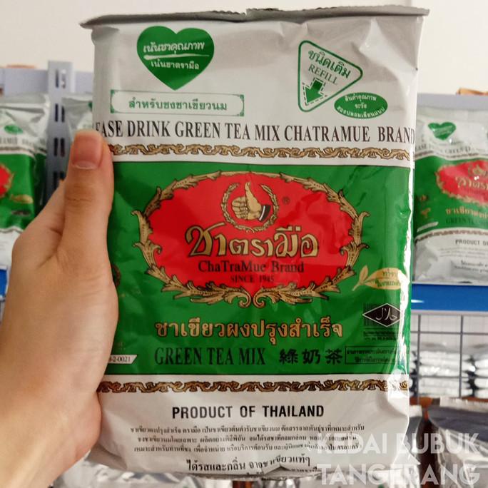 

[ COD ] Cha tra mue no. 1 thai GREEN TEA nomer 1 200g OBRAL Kode 133