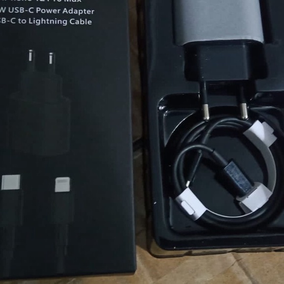 PROMO Charger Kepala Adaptor dan charger iPh 18W  USB C QC 3.0 Fast Charging BLACK EDITION SULTAN