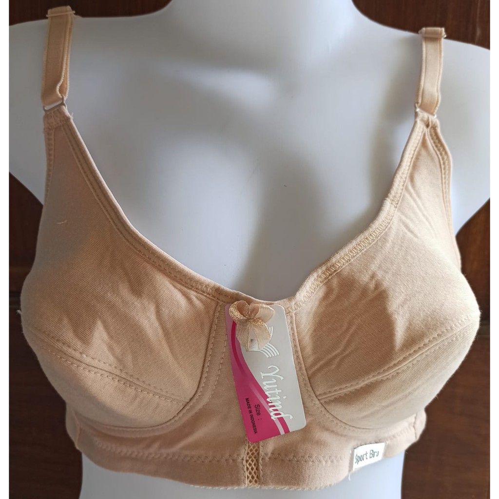 Yutind ~ 1 Pcs Bra, BH Sport, Pakaian Dalam Wanita Berkualitas ( 2 Warna ) // Bisa COD ~ Sahabi.