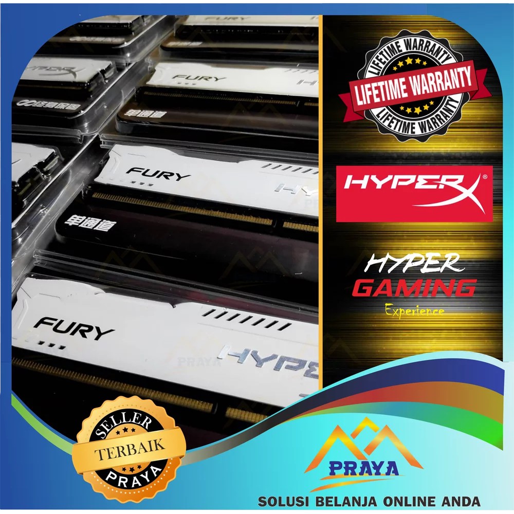 ORIGINAL RAM PC DDR3 2GB 2 GB KINGSTON HYPERX HEATSINK PC-12800 Pc12800 1600 MHZ DIMM LONGDIMM