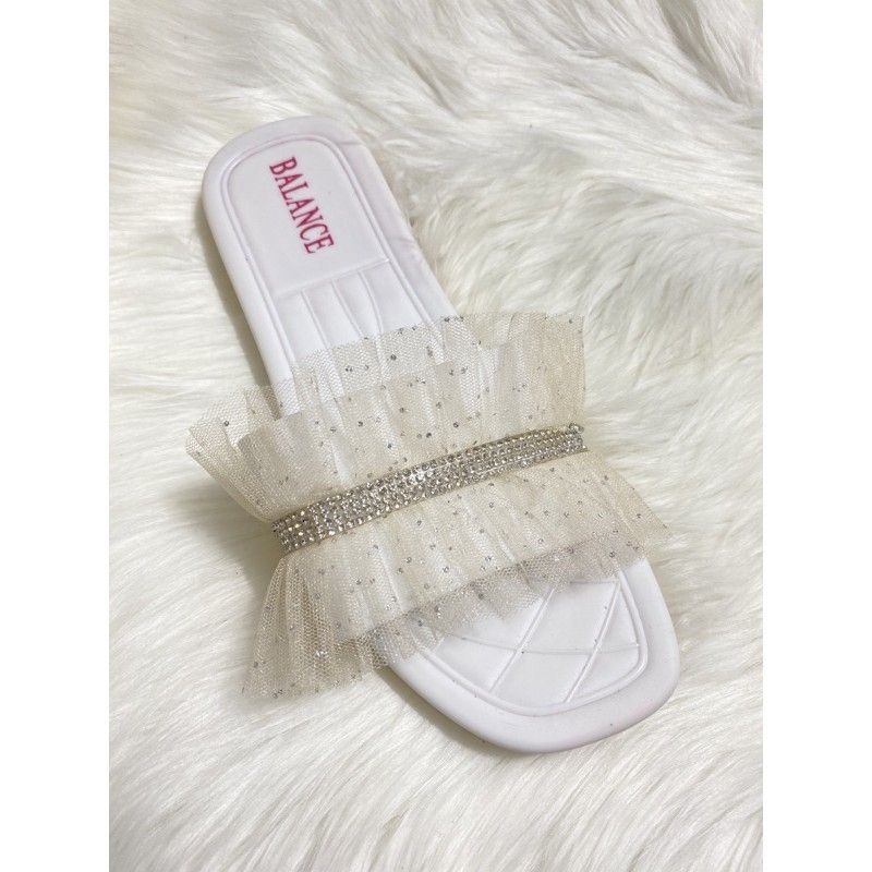 Sandal Wanita Balance 1176-45 Slop Jelly Kain Pita BLC 1176 Original Rubber Empuk Lentur Cantik Nice