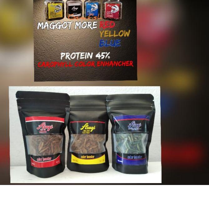 ✅HAPPY SHOPPING❤ Maggot carophyll Super yellow 25 gram pelet channa maggot yellow maggot blue maggot