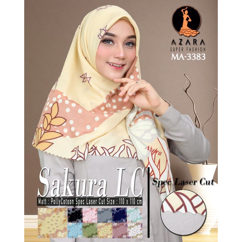 Segiempat/Voal Motif 110x110-4