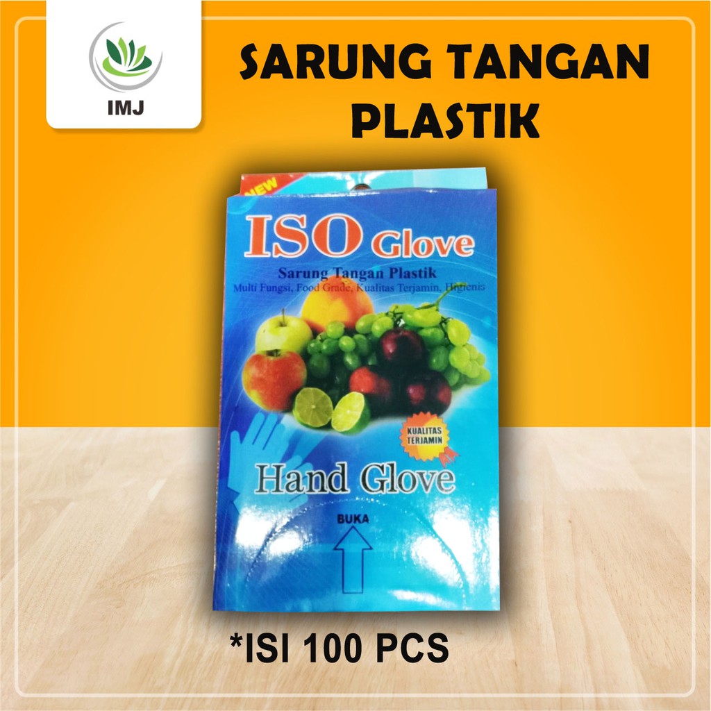 

Sarung Tangan Plastik Isi 100 Pcs