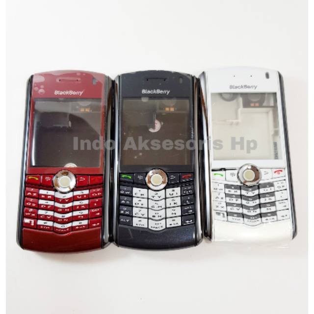 Kesing Casing Blackberry Pearl / BB 8100 ORI Fullset + Tulang