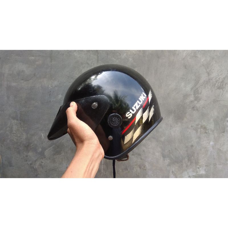 Helm Suzuki ts jadul helm Suzuki old helm jadulan