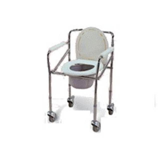 kursi toilet comode chair roda