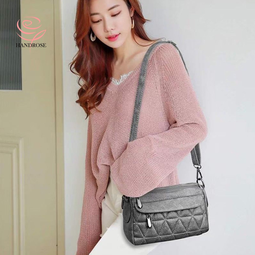 Handrose - Tas Wanita Terbaru / Tas Selempang Wanita / Tas Slempang Korea / Slingbag Wanita PU Leather HR 039