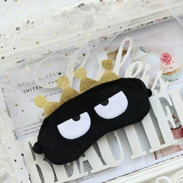 Tutup Mata Dompet Koin Masker  Badzmaru Bahan Plush